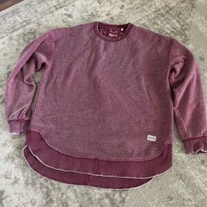 ROYCE New York Red Crew Neck Sweater Soft Texture